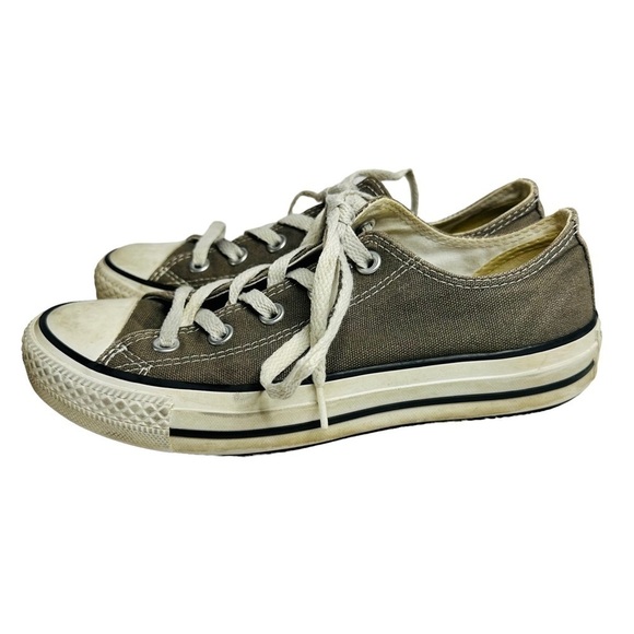 Converse Chuck Taylor Low Top Gray Sneakers Women’s 6 Men’s 4‎ Unisex - Picture 4 of 12